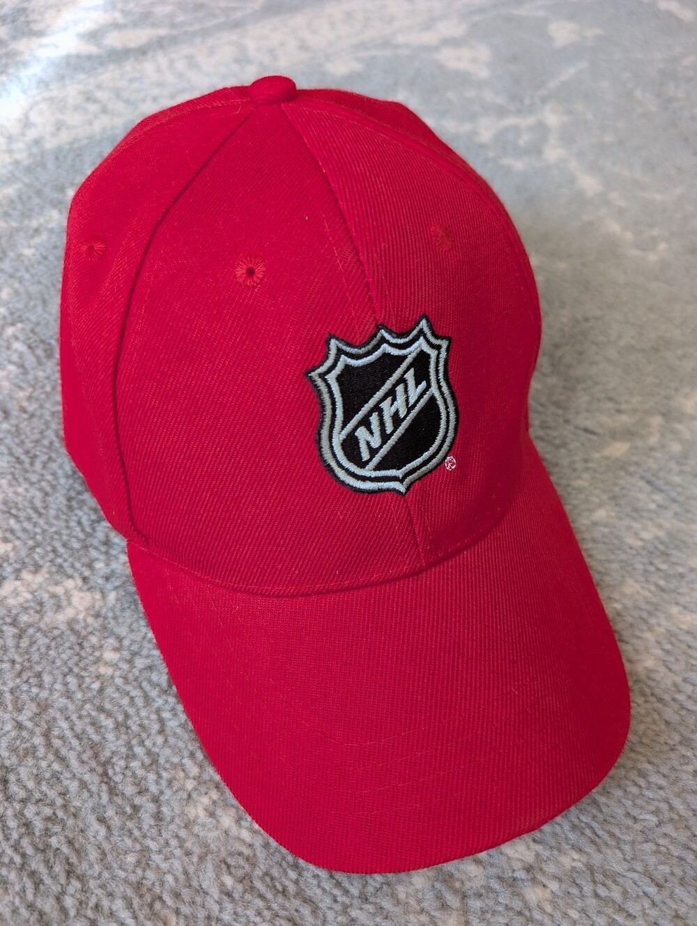 Men's NHL Red Embroidered Hat